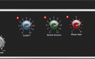 Controlling multiple parameters simultaneously with widget groups