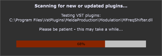 Plugin Scanner Gig Performer