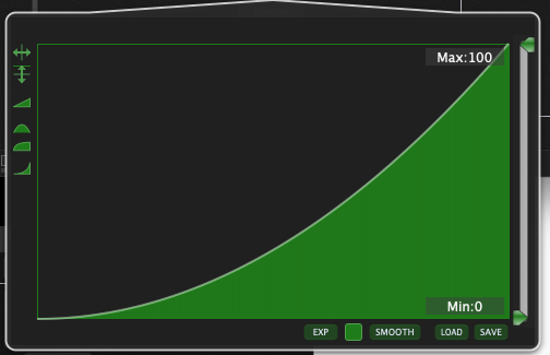 X2 curve, widget scaling, Gig Performer 4