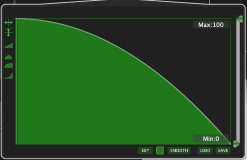 Log curve, widget scaling, Gig Performer 4