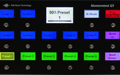 Controlling the RJM GT Mastermind from Gig Performer