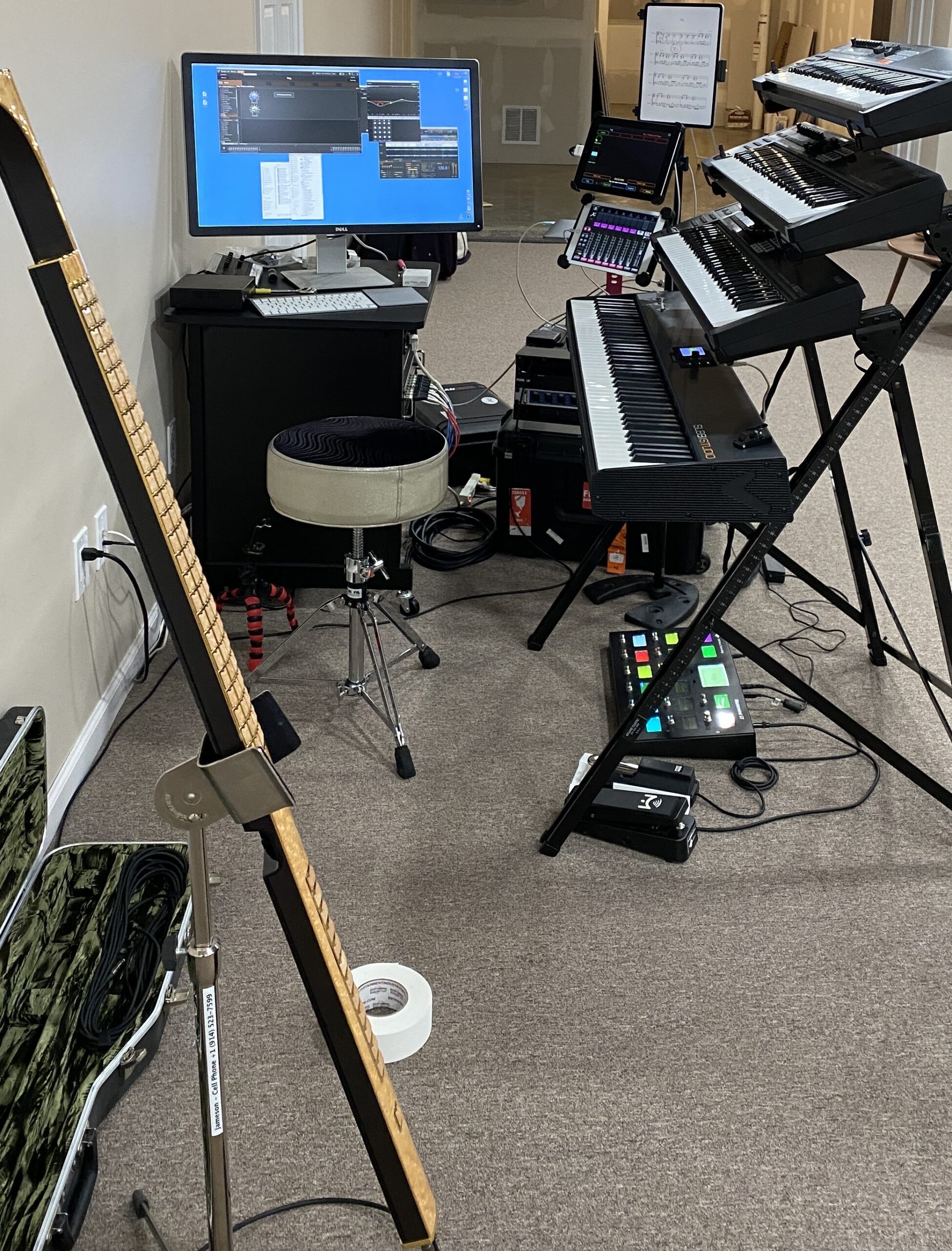 My live keyboard rig