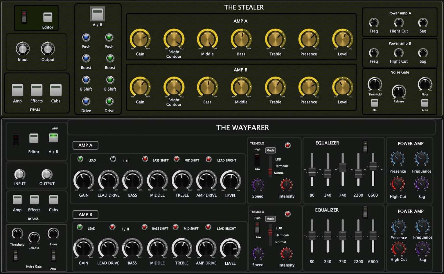 TheWayfarer, S-Gear, working with panels and widgets