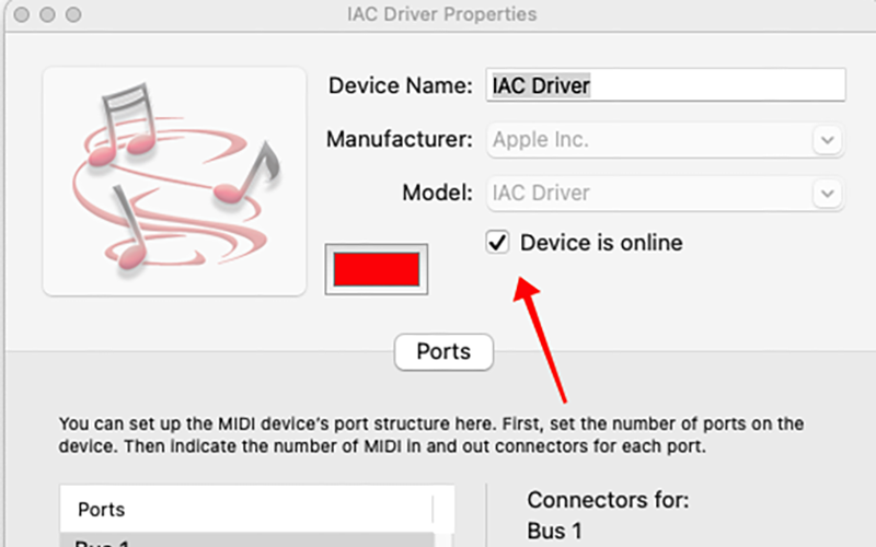 MIDI Out ports missing on Ventura 13.1 but not on Ventura 13