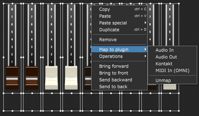 Applying operations to multiple widgets