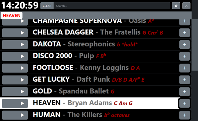 Advanced Song Chooser Extension, a very first paid extension